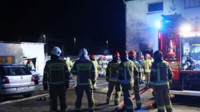 Pożar przy ul. Niemodlińskiej w Opolu. Akcja służb trwała ponad dwie godziny