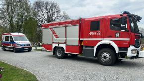 Nagłe zatrzymanie krążenia w Wysokiej. Strażak uratował życie