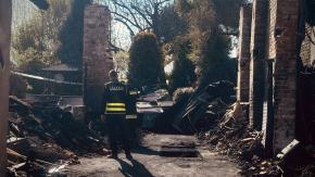 Pożar w Grzędzinie. Trwa ustalanie przyczyn zdarzenia