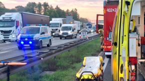 Wypadek na A4 pod Przylesiem. Utrudnienia w kierunku Wrocławia