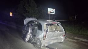 Nietrzeźwy kierowca doprowadził do wypadku w Wierchlesiu. Miał prawie 2 promile alkoholu