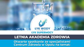 Dziś mieszkańcy mogą wziąć udział w Letniej Akademia Zdrowia
