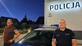 Policjanci reanimowali nieprzytomnego mężczyznę. Liczyły się minuty