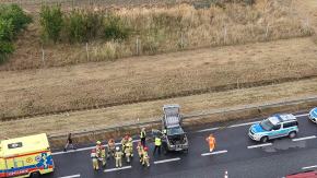 Wypadek na A4. Zablokowany pas w kierunku Wrocławia