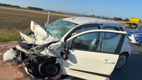 Wypadek na DK46 w Malerzowicach Wielkich. Droga zablokowana.Aktualizacja 