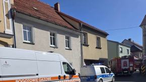 Wyciek gazu w Leśnicy. Ewakuowano mieszkańców pobliskich budynków