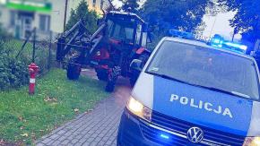 Pijany kierował ciągnikiem rolniczym