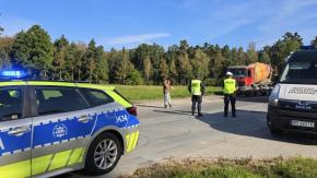Kierował betoniarką po alkoholu. 30-latek stracił prawo jazdy
