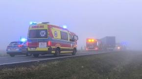 36-latek zginął w zderzeniu na DK11. Droga między Byczyną a Biskupicami już przejezdna