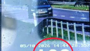 Pędził z prędkością niedopuszczalną nawet na autostradzie