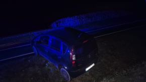 Chciał ominąć korek, skończył w rowie. Miał prawie 2 promile alkoholu