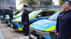 Ekologia i nowoczesność - kolejne wzmocnienie floty w opolskiej Policji