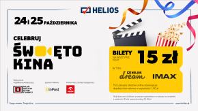 Święto Kina trwa. Bilety do Heliosa za 15 zł