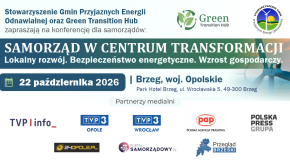 Konferencja "Samorząd w centrum transformacji" już 22 października w Brzegu