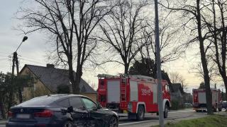 Zderzenie pojazdów na ulicy Strzeleckiej w Opolu