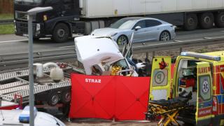 Śmiertelny wypadek na A4 pod Opolem. Autostrada w kierunku Wrocławia jest zablokowana
