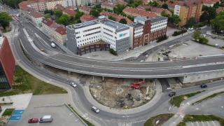 Budowa estakady przy CUP coraz bliżej końca