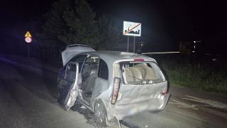 Nietrzeźwy kierowca doprowadził do wypadku w Wierchlesiu. Miał prawie 2 promile alkoholu