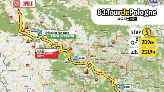 Tour de Pologne przejedzie przez Opolszczyznę. Mapa utrudnień na trasie V etapu