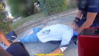 Błyskawiczna reakcja policjantów SPPP Opole uratowała życie kobiety WIDEO