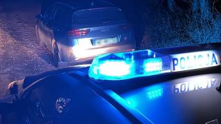 "Wężyk" zakończył jazdę. Ponad 2 promile i auto warte około 90 tysięcy złotych