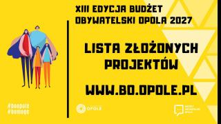 Rusza głosowanie w Budżecie Obywatelskim Opola. Do wyboru 71 projektów. Zobacz jakie