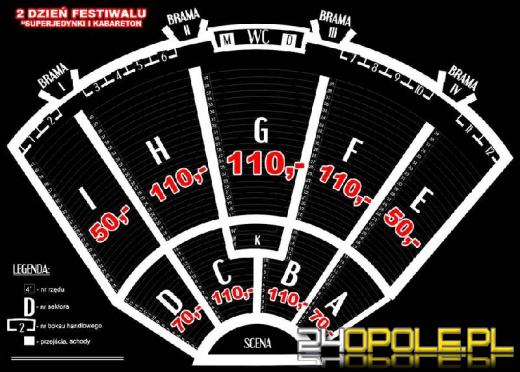 Bilety na festiwal w Opolu 2007