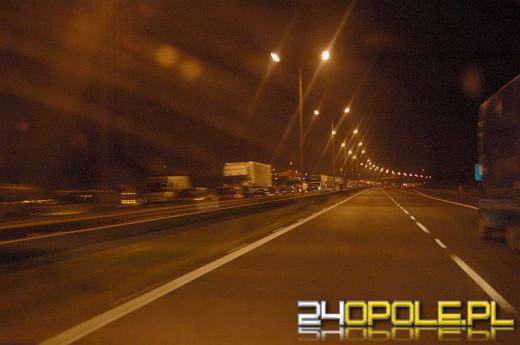 Wypadek pięciu samochodów na A4