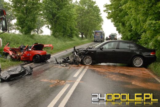 Cztery ofiary brawury na drodze