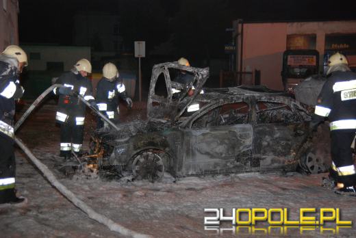 Nocne pożary w Kluczborku i Opolu