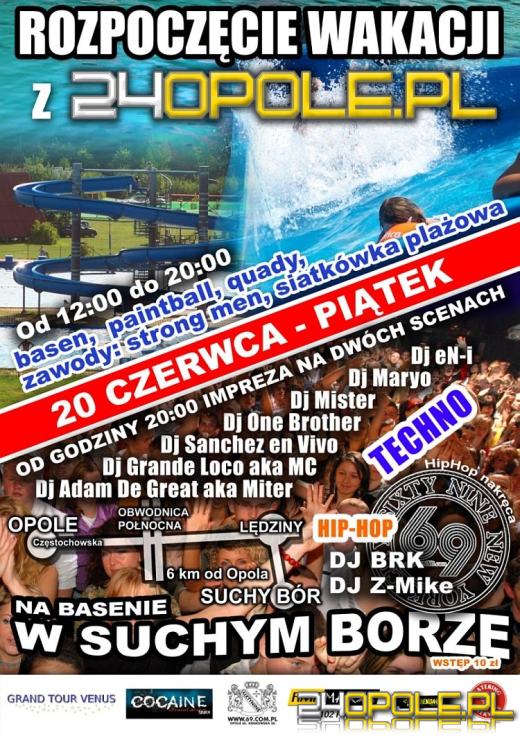 Dziś impreza rozpoczynająca wakacje 