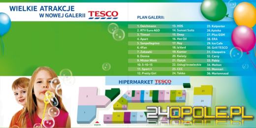 Otwarcie Tesco 9 lipca