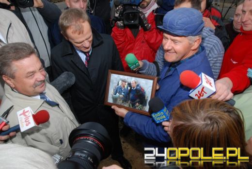 Premier sprawdzał jak idzie odbudowa