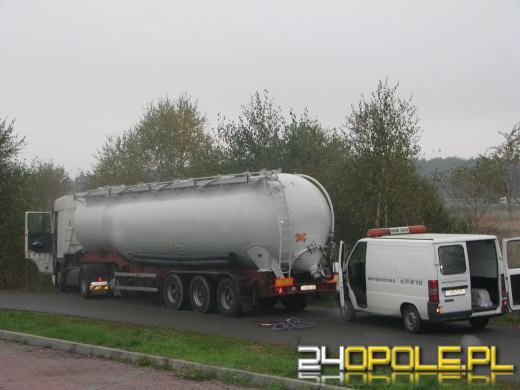 Groźny wypadek na węźle autostradowym