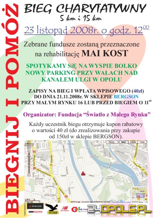 Pobiegnij i pomóż chorej Mai