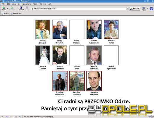 Opolscy radni vs. oleska51