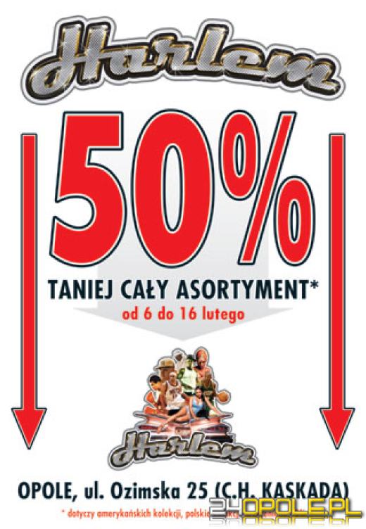 Urodzinowa wyprzedaż - 50 % w Harlemie 