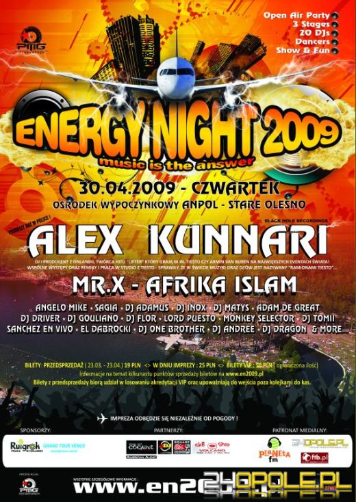 Dzisiaj Energy Night 2009 !