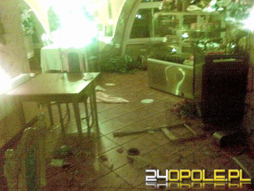 Bijatyka na weselu w Murowie