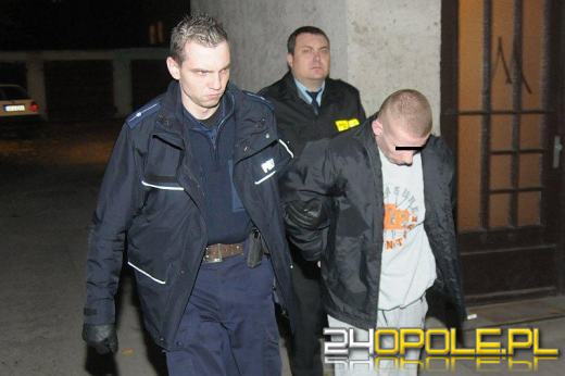 Złodziej złapany na gorącym uczynku