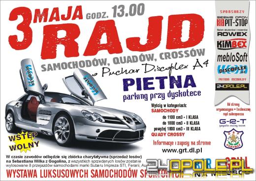 Charytatywny rajd pod Discoplexem A4