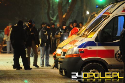 Wizja lokalna po strzelaninie pod Opolaninem