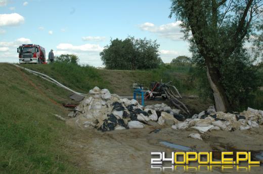 Woda znów zagraża obwodnicy Opola