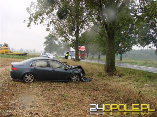 Nieprawidłowe wyprzedzanie zakończyło się wypadkiem