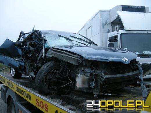 Dwie osoby ranne w wypadku na autostradzie