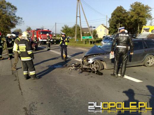 Wypadek pod Ozimkiem - jedna osoba nie żyje