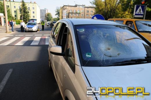 Potrącenie na Placu Kazimierza w Opolu