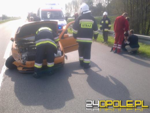 20-letni kierowca sprawcą wypadku w Borkach