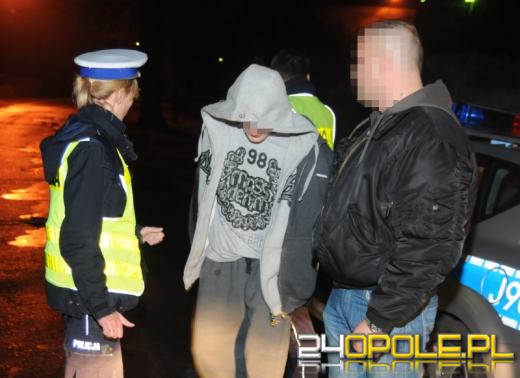 Kierowca forda zatrzymany w pościgu