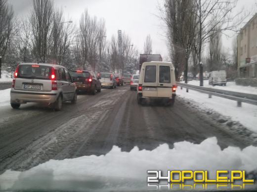 Trudne warunki na drogach Opolszczyzny